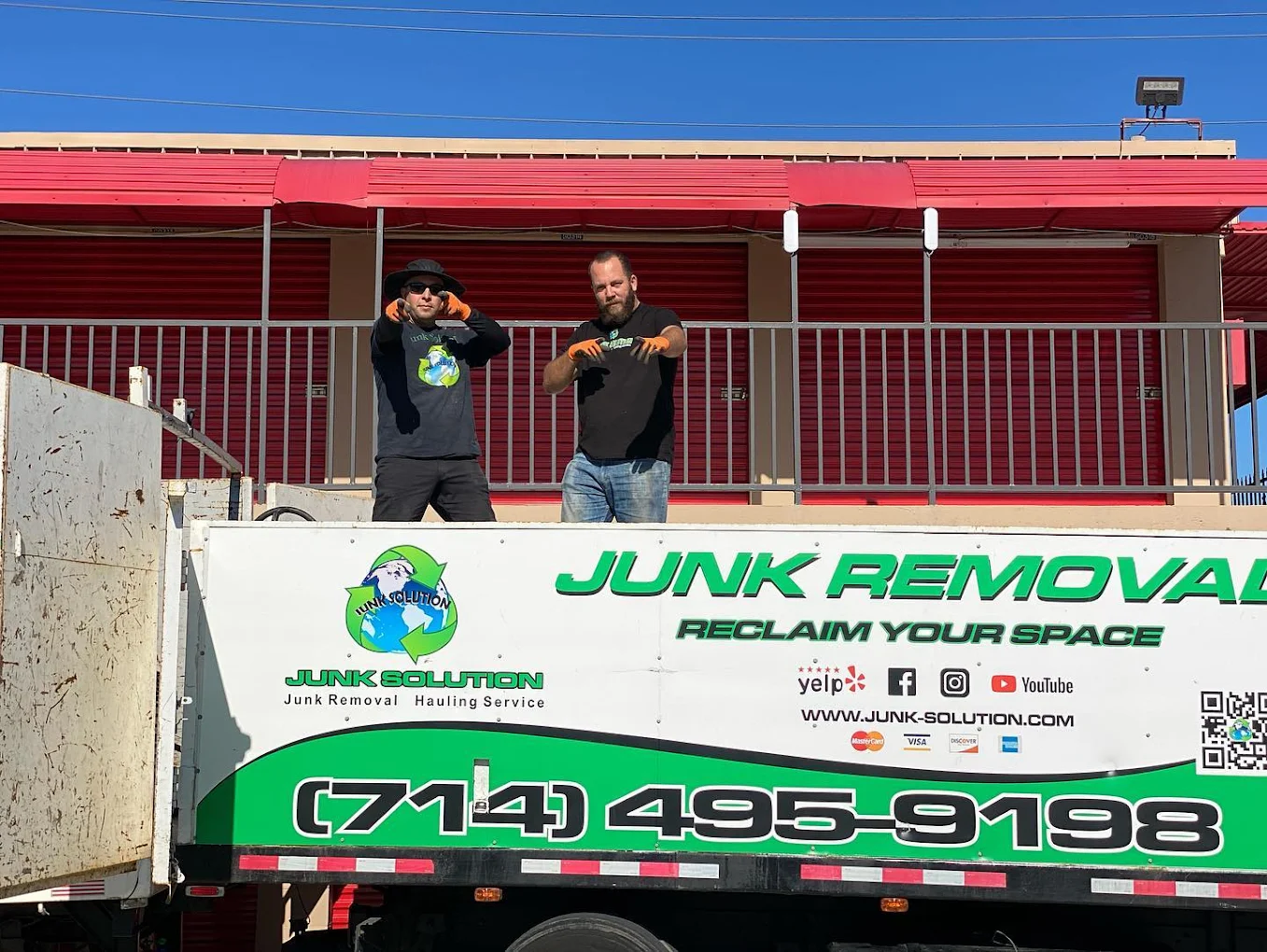 Professional Uniformed Junk Removal Team
