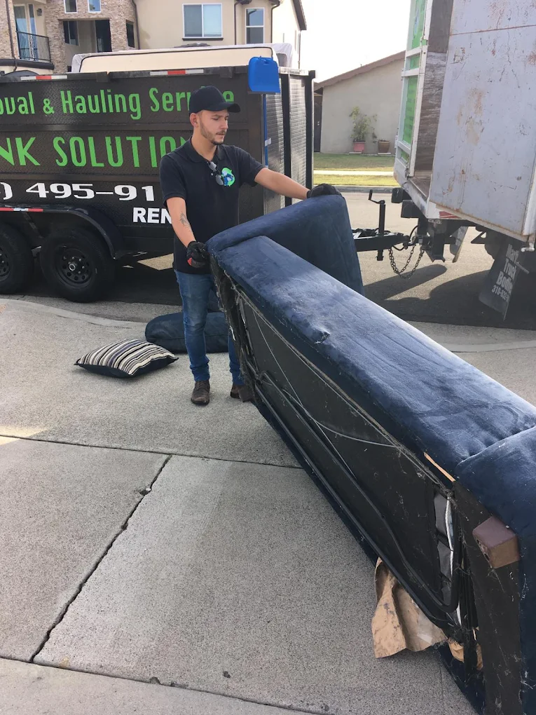 Furniture removal loading
